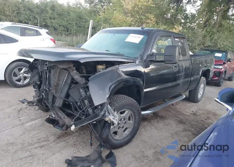 2006 Chevrolet Silverado Lt1 из США, поврежденный, VIN 2GCEK19NX61190438